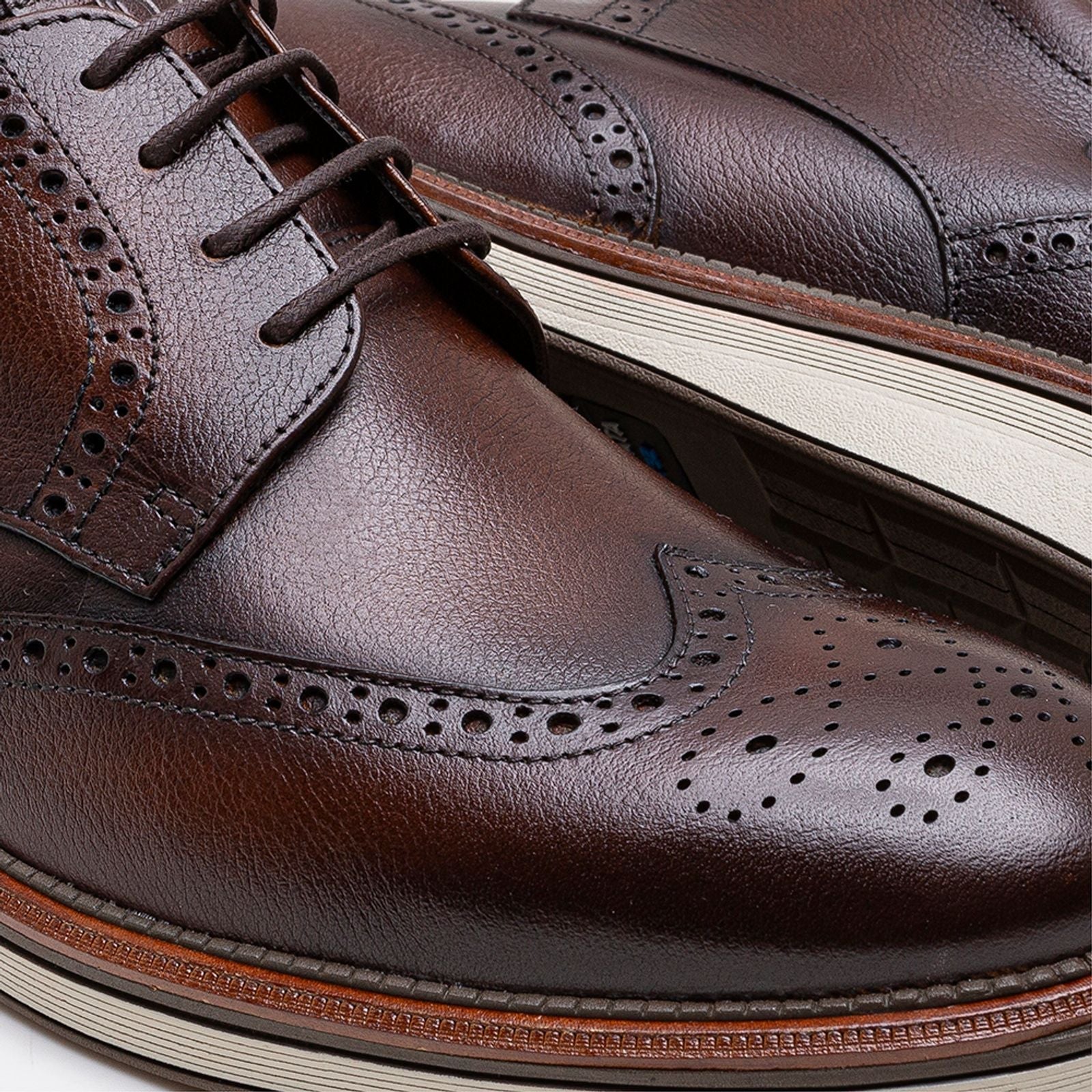 Sapato Metropolitan James Hi-Soft 32 Mogno - Image 3